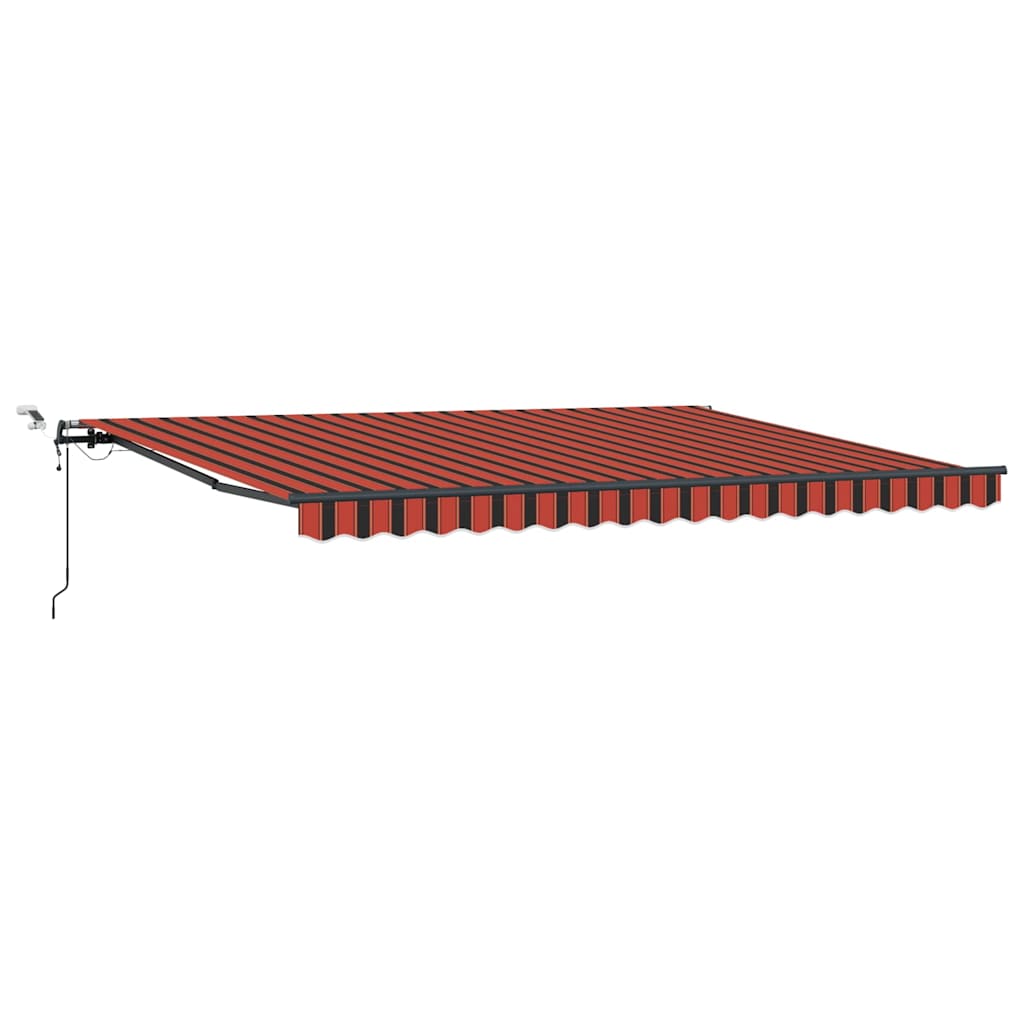 Luifeldoek met Oranje en bruin 450 × 350 cm Polyester