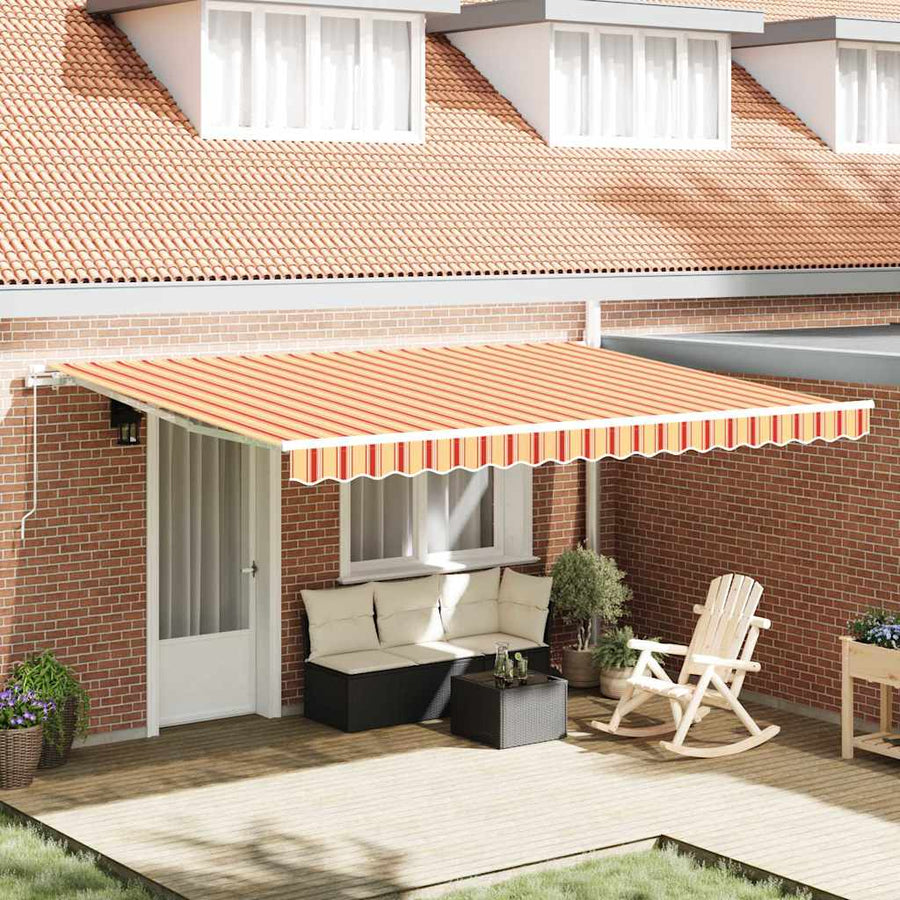 Markies Geel en Oranje 450 x 350 x 165 cm Polyester