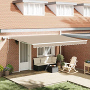 Retractable Awning with 450 × 350 cm Fabric