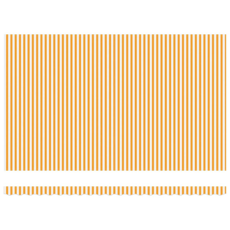 Inklapbaar Zonnescherm Oranje en Wit 500x300 cm