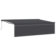 Inklapbaar Zonnescherm Antraciet Grijs 500 × 300 cm