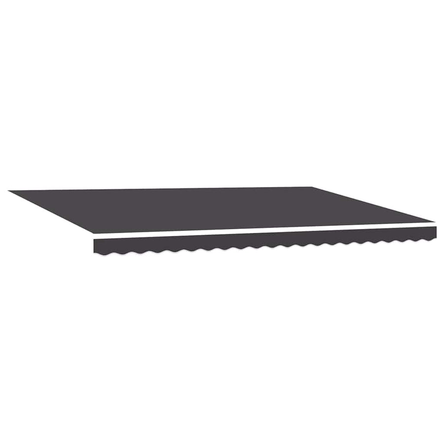 Inklapbaar Zonnescherm Antraciet Grijs 500 × 300 cm