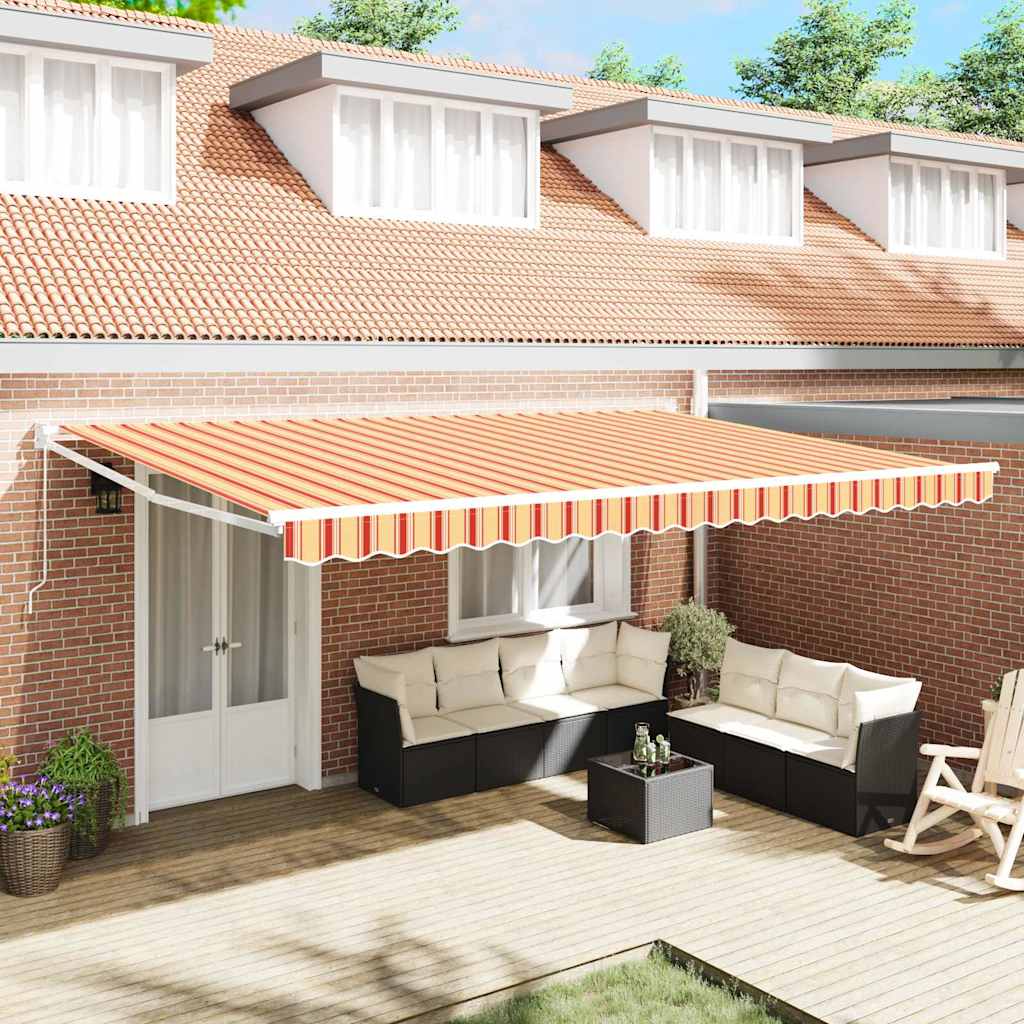 Markies Geel en Oranje 500 x 300 x 165 cm Polyester en Metaal