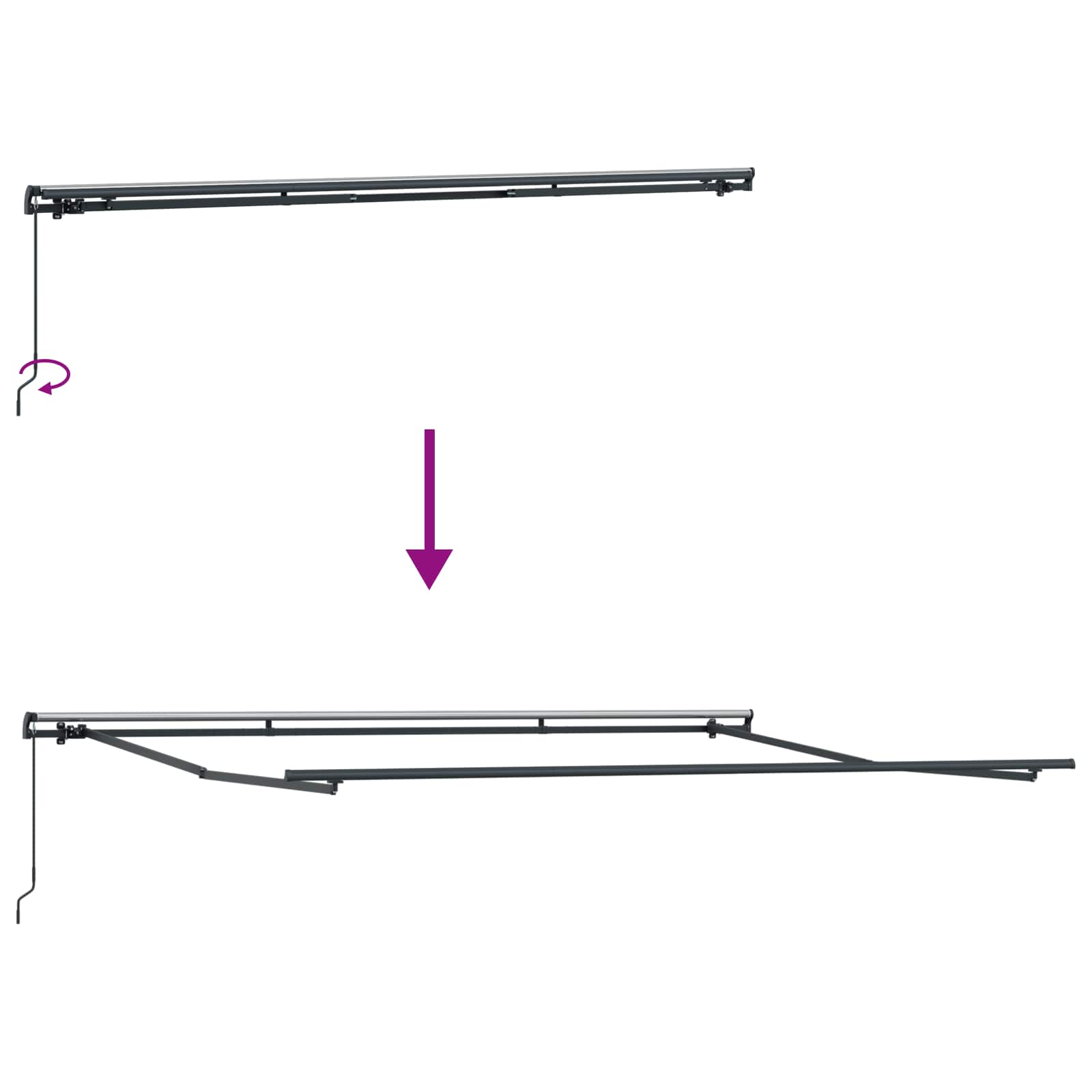 Markies Multikleur 500 x 300 x 165 cm Polyester en Metaal