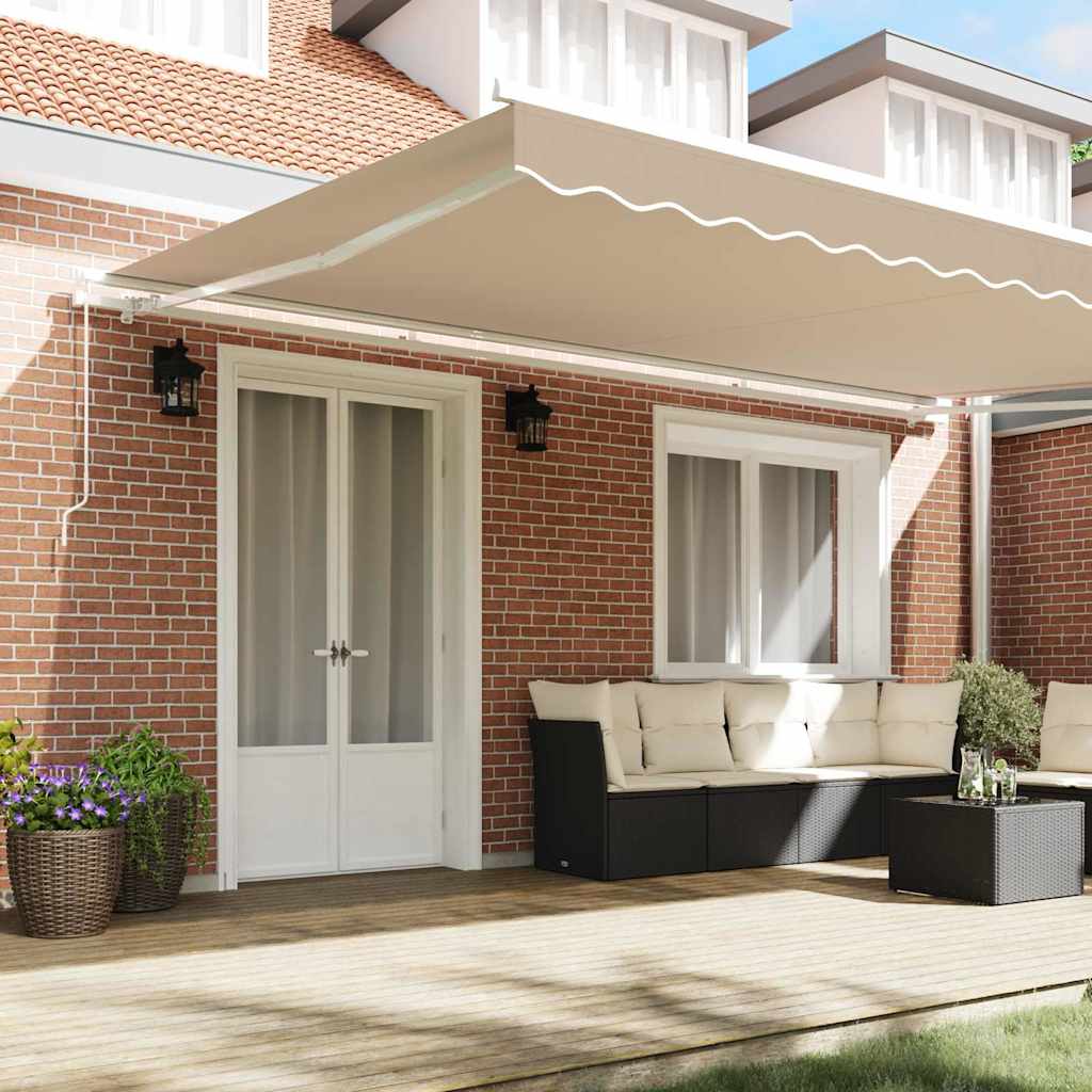 Markies Beige 500 x 300 x 165 cm Polyester en Metaal