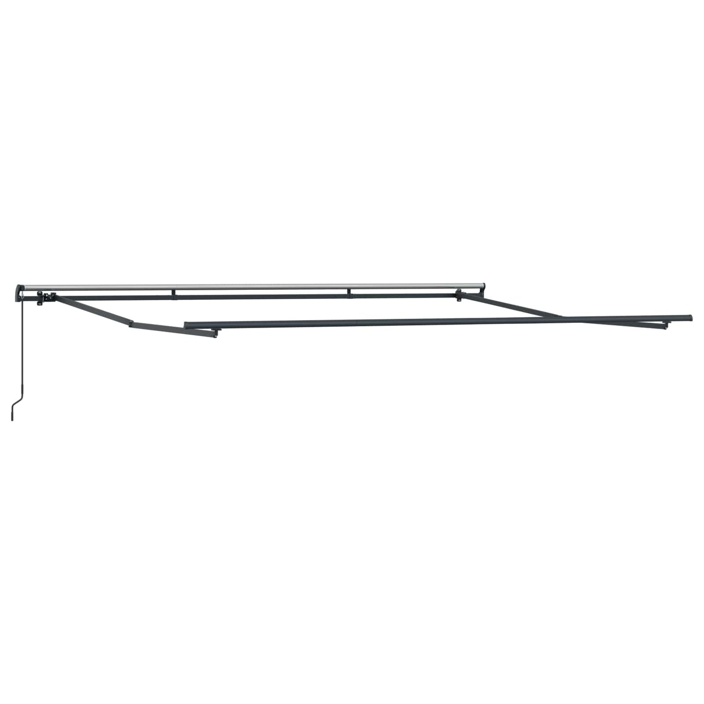 Uitschuifbare luifel Meerkleurig 500 × 350 cm