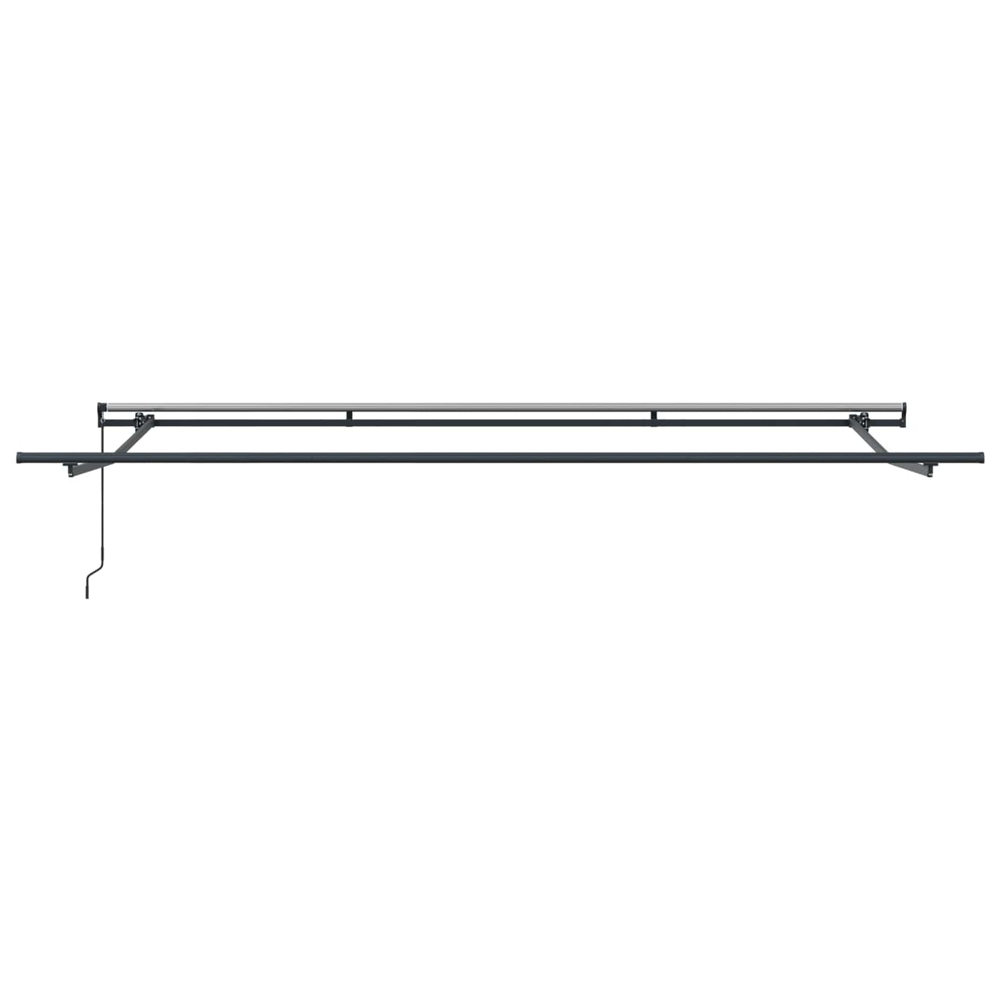 Uitschuifbare luifel Meerkleurig 500 × 350 cm