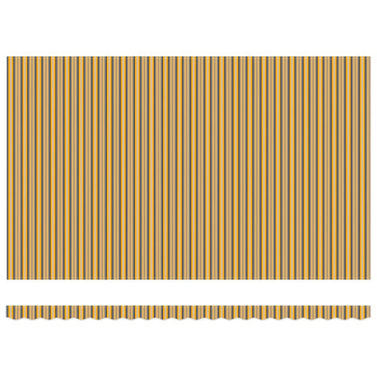 Uitschuifbare luifel Meerkleurig 500 × 350 cm Stof en Aluminium