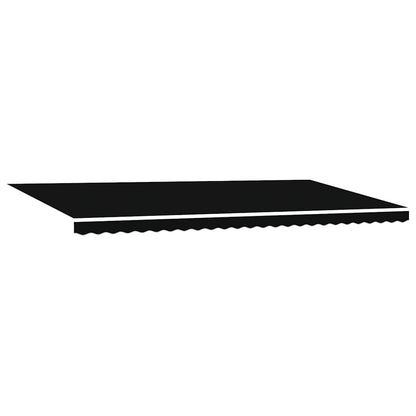 Luifeldoek met Zwart 600 × 300 cm Polyester