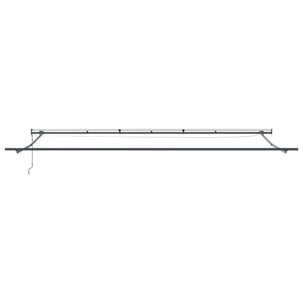 Luifeldoek met Zwart 600 × 300 cm Polyester