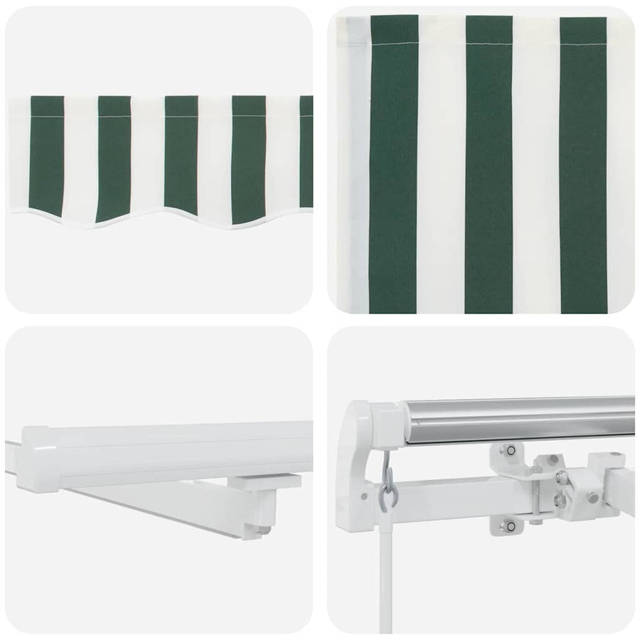 Inklapbaar Zonnescherm met 600 ×300 cm Stof