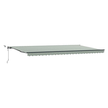 Inklapbaar Zonnescherm Met Stof 600 × 300 cm
