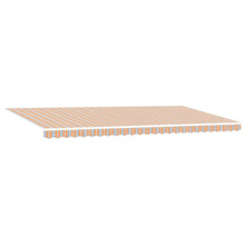 Uitschuifbare luifel Meerkleurig 600 × 350 cm