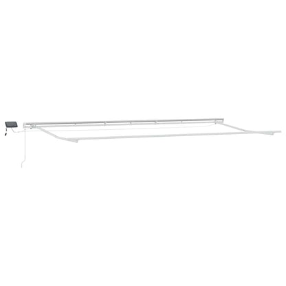 Inklapbaar Zonnescherm met 600 ×350 cm Stof