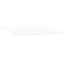 Uitschuifbare luifel Wit 600 × 350 cm Stof en Aluminium