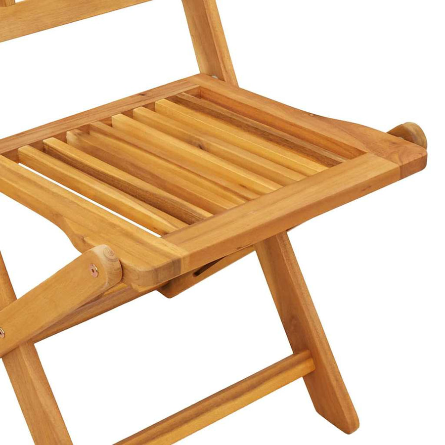 Tuin Bistro Set 3 pcs Bruin Massief Acaciahout