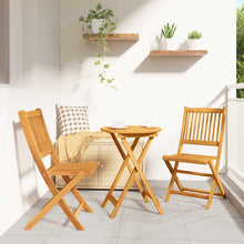 Tuin Bistro Set 3 pcs Bruin Massief Acaciahout