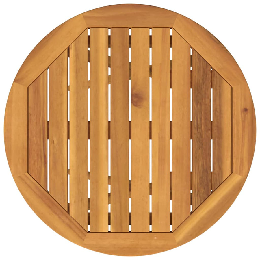 Tuin Bistro Set 3 pcs Bruin Massief Acaciahout
