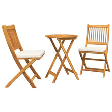 Tuin Bistro Set 3 pcs Bruin Massief Acaciahout
