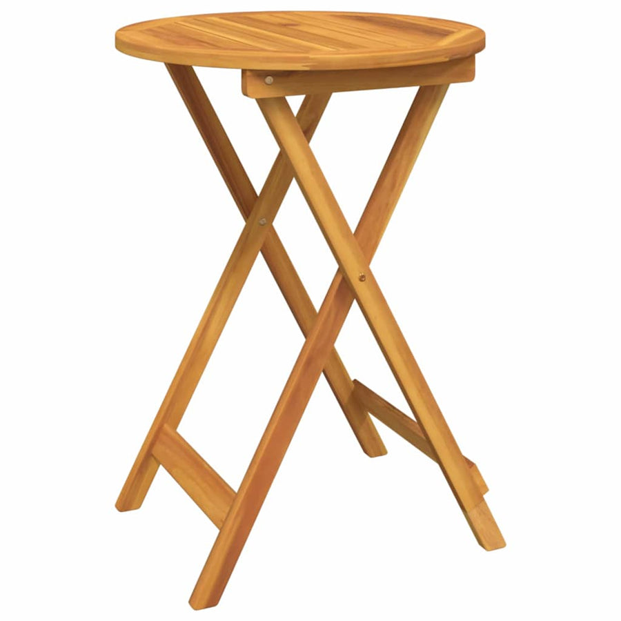Tuin Bistro Set 3 pcs Bruin Massief Acaciahout