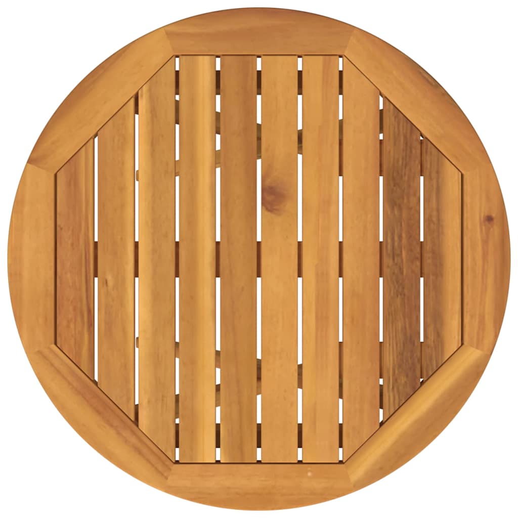 Tuin Bistro Set 3 pcs Bruin Massief Acaciahout