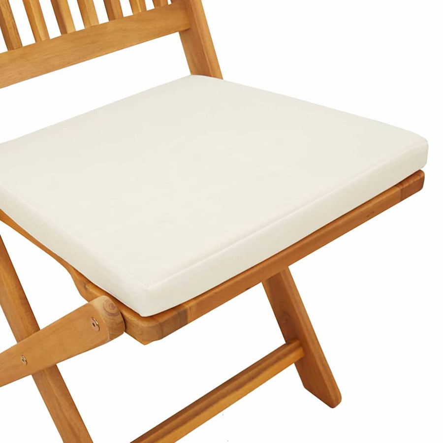 Tuin Bistro Set 3 pcs Bruin Massief Acaciahout
