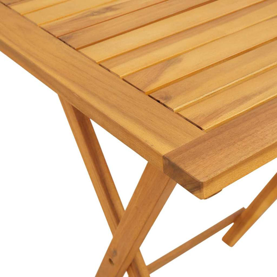 Tuin Bistro Set 3 pcs Bruin Massief Acaciahout