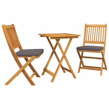 Tuin Bistro Set 3 pcs Bruin Massief Acaciahout