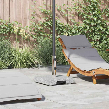 Parasolvoet 41 X 41 X 37 Cm Graniet Grijs Vierkant