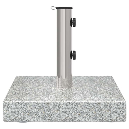 Parasolvoet 41 X 41 X 37 Cm Graniet Grijs Vierkant
