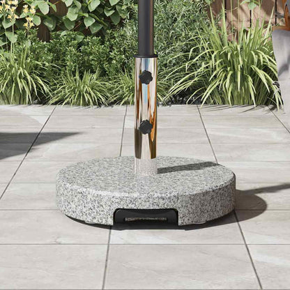 Parasolvoet Ø 45 X 37.5 Cm Graniet Grijs Rond