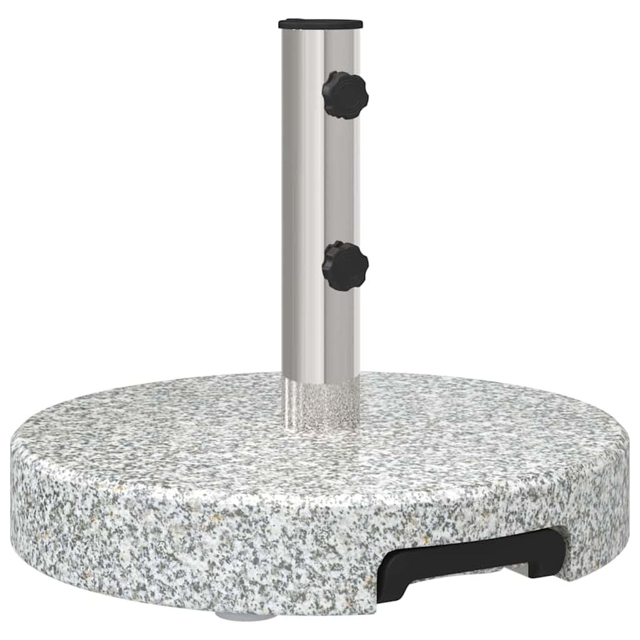 Parasolvoet Ø 45 X 37.5 Cm Graniet Grijs Rond