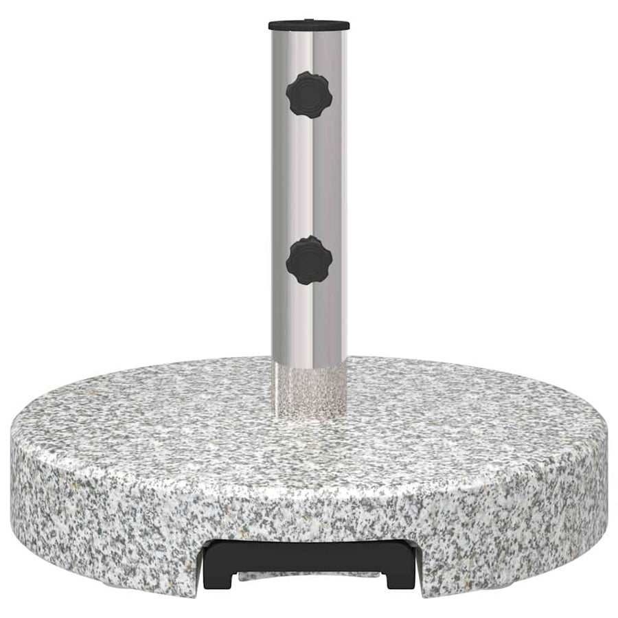 Parasolvoet Ø 45 X 37.5 Cm Graniet Grijs Rond
