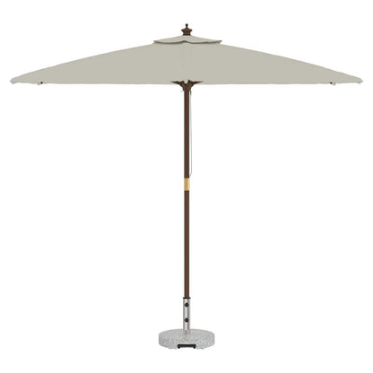 Parasolvoet Ø 45 X 37.5 Cm Graniet Grijs Rond