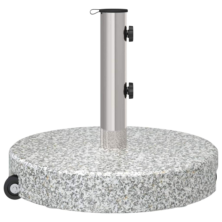 Parasolvoet Ø 45 X 37.5 Cm Graniet Grijs Rond