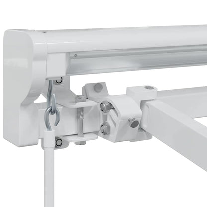 Zijde Frame Wit 2,5 x 2 m Poedercoating staal