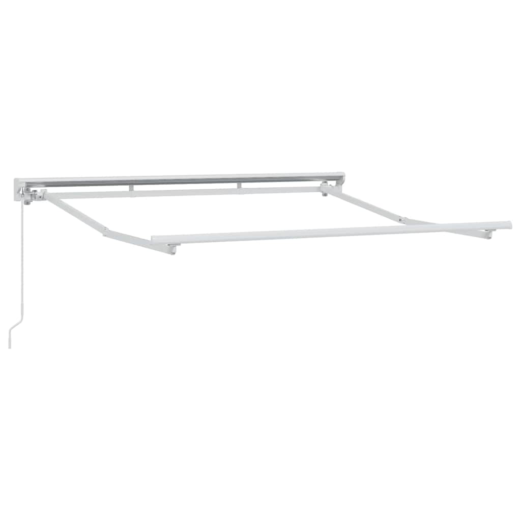 Zijde Frame Wit 2,5 x 2 m Poedercoating staal