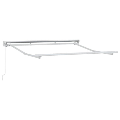 Zijde Frame Wit 2,5 x 2 m Poedercoating staal