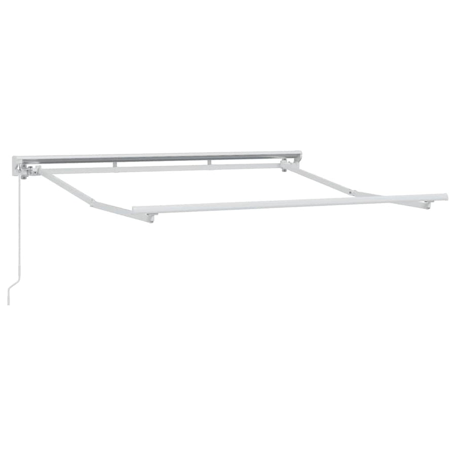 Zijde Frame Wit 2,5 x 2 m Poedercoating staal