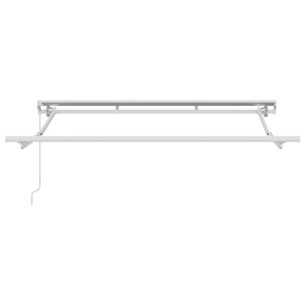 Zijde Frame Wit 2,5 x 2 m Poedercoating staal