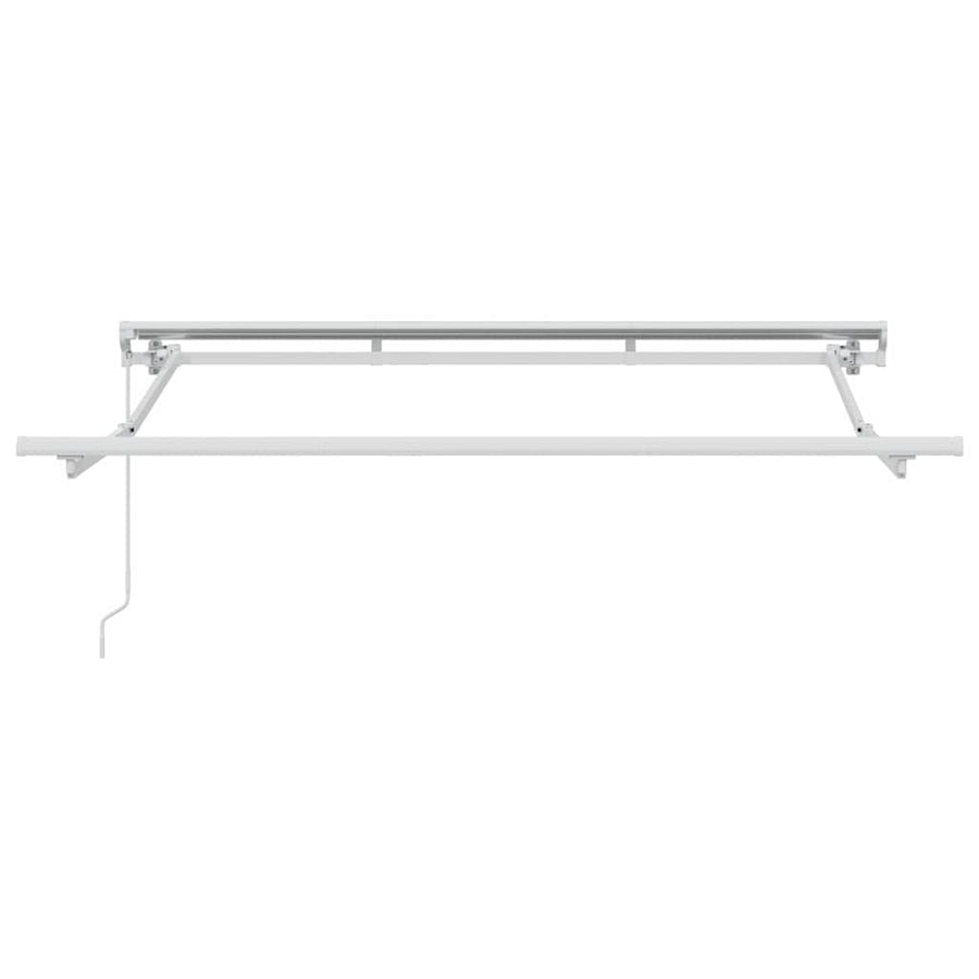 Zijde Frame Wit 2,5 x 2 m Poedercoating staal