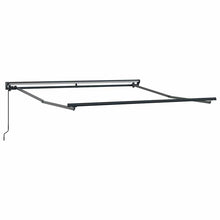 Zijde Frame Antraciet 3 x 2,5 m Poedercoating staal
