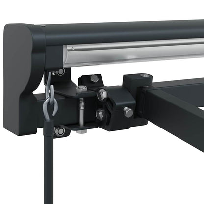 Zijde Frame Antraciet 4,5 × 3 m Poedercoating staal