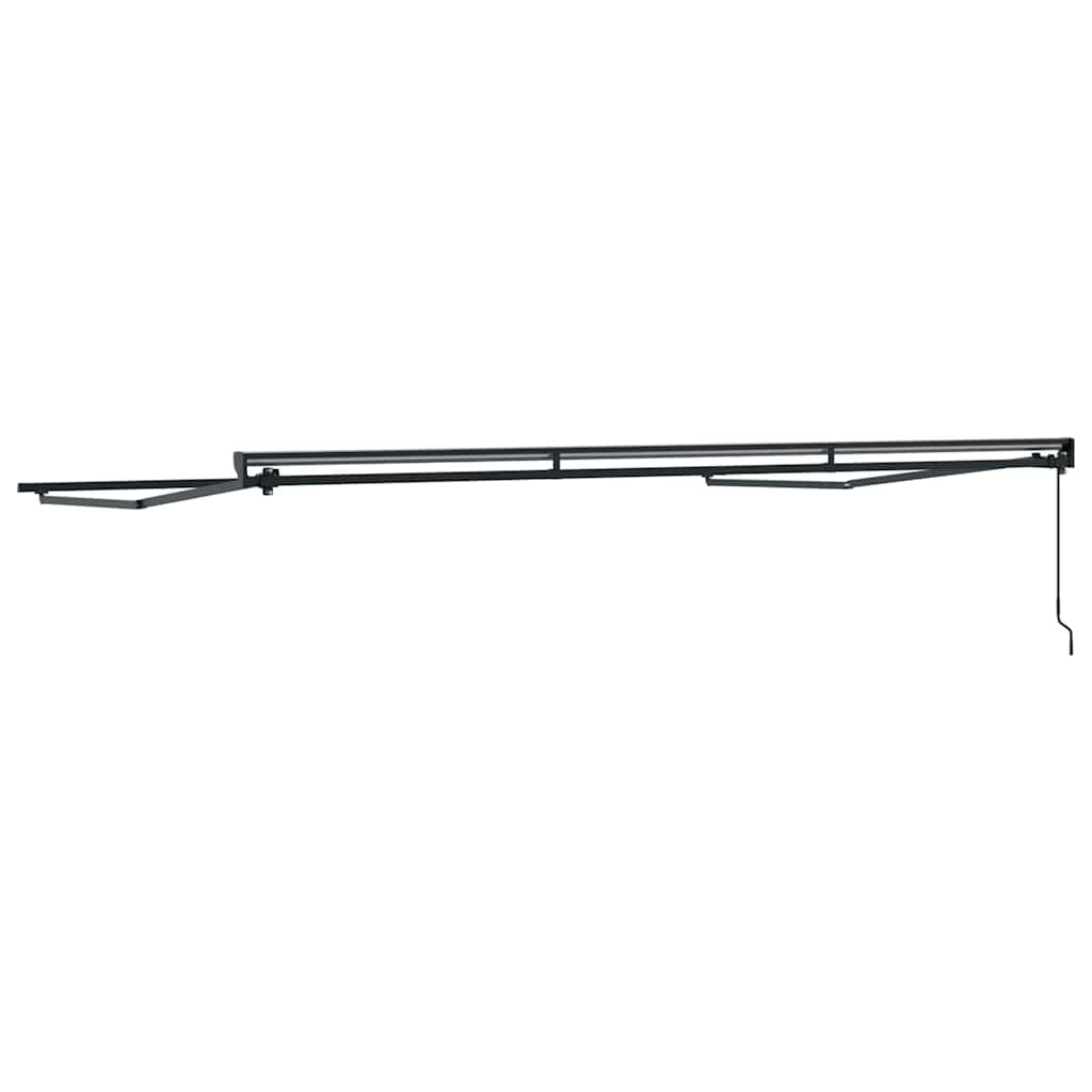Zijde Frame Antraciet 4,5 × 3 m Poedercoating staal