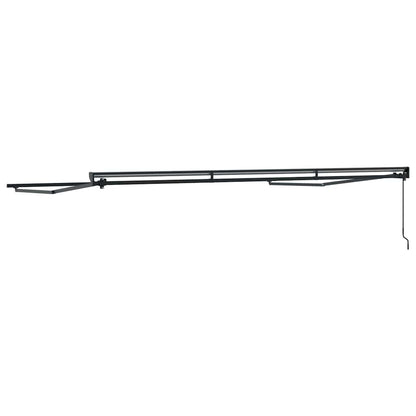 Zijde Frame Antraciet 4,5 × 3 m Poedercoating staal