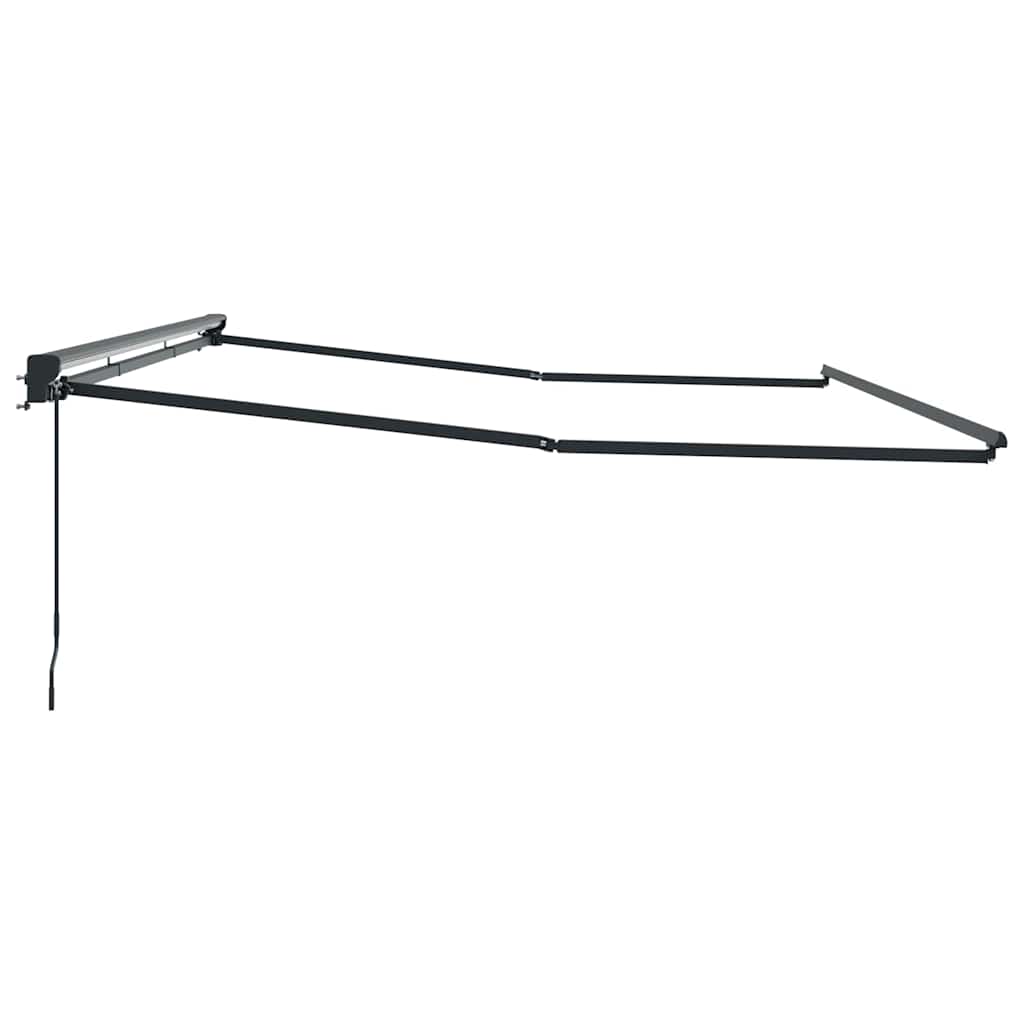 Zijde Frame Antraciet 4,5 × 3 m Poedercoating staal