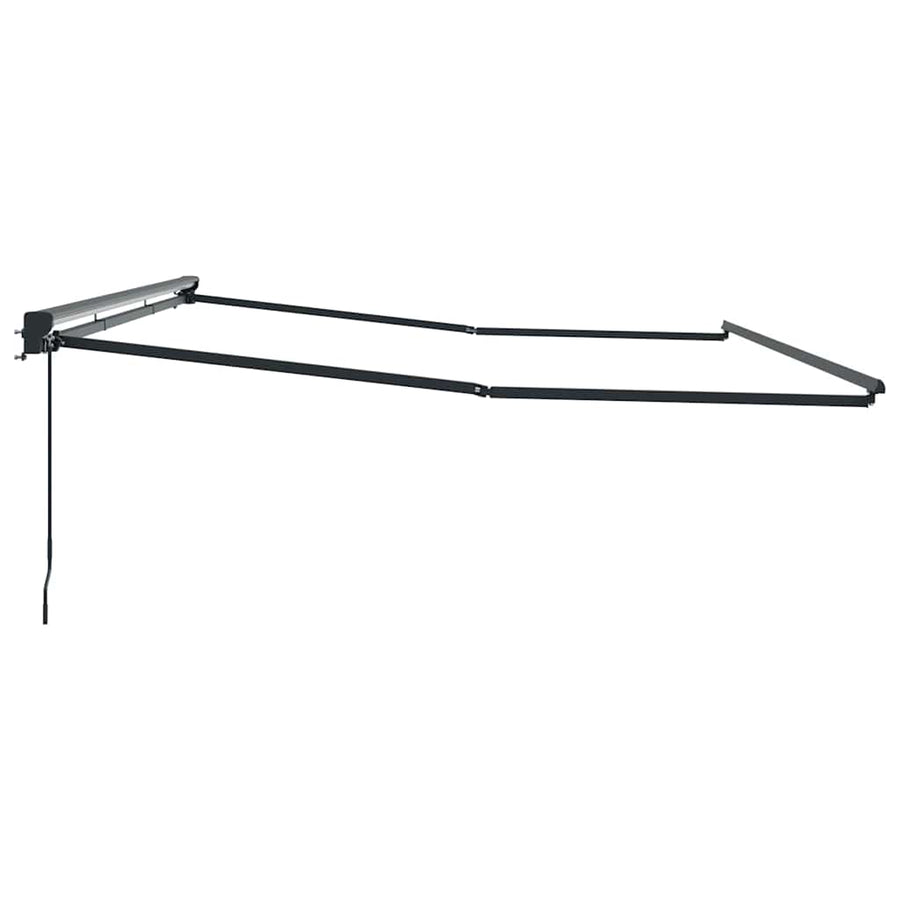 Zijde Frame Antraciet 4,5 × 3 m Poedercoating staal