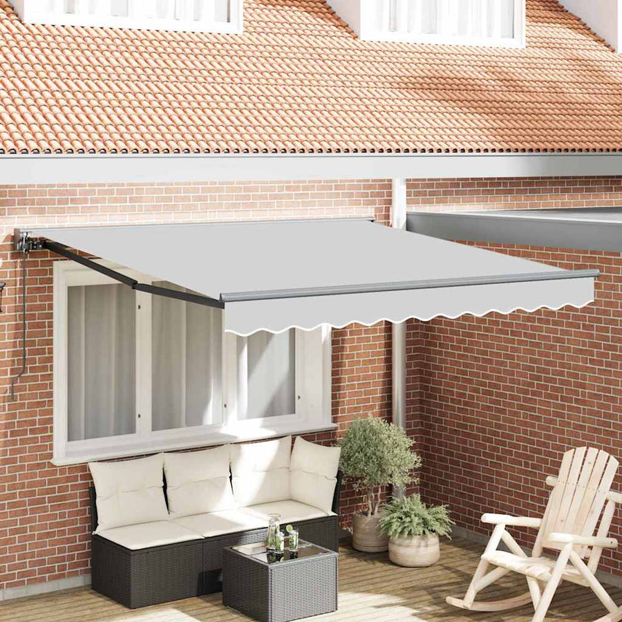 Zijde Frame Antraciet 3,5 x 2,5 m Poedercoating staal