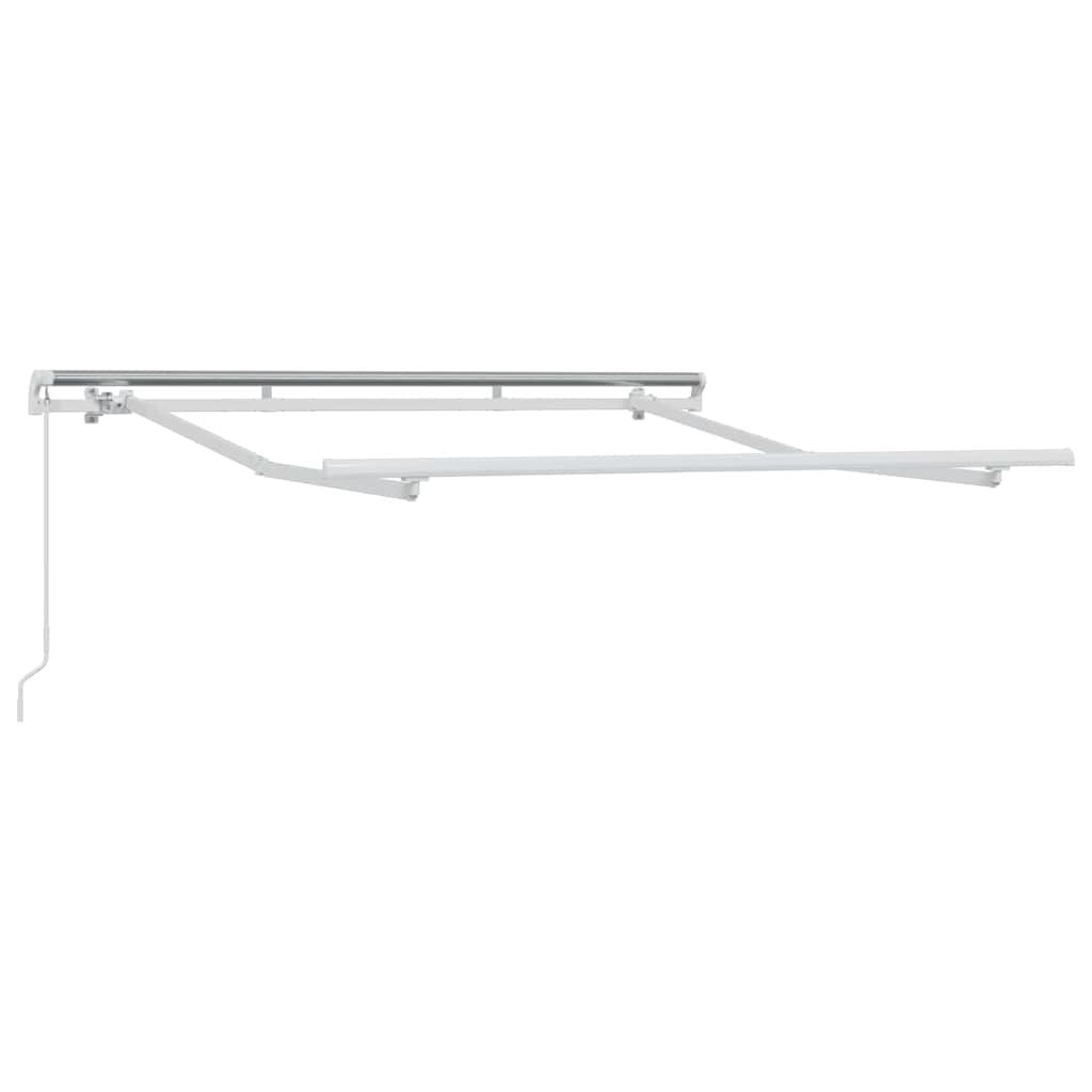 Zijde Frame Wit 2,5 x 2 m Metaal
