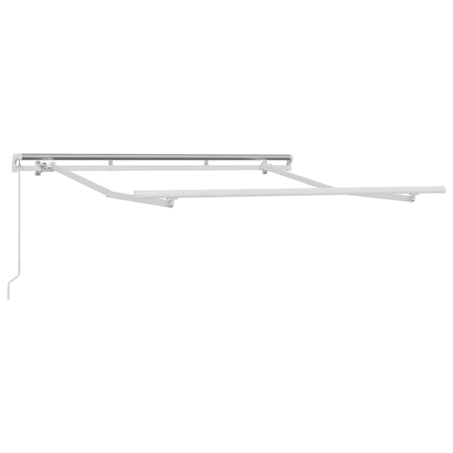 Zijde Frame Wit 2,5 x 2 m Metaal
